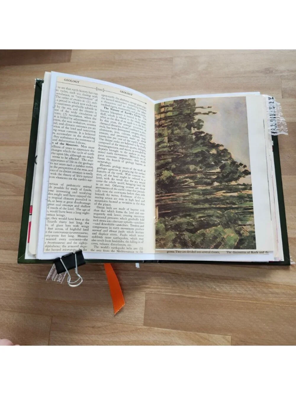 Junk Journal Handmade Hardcover Hand Bound 162 pages